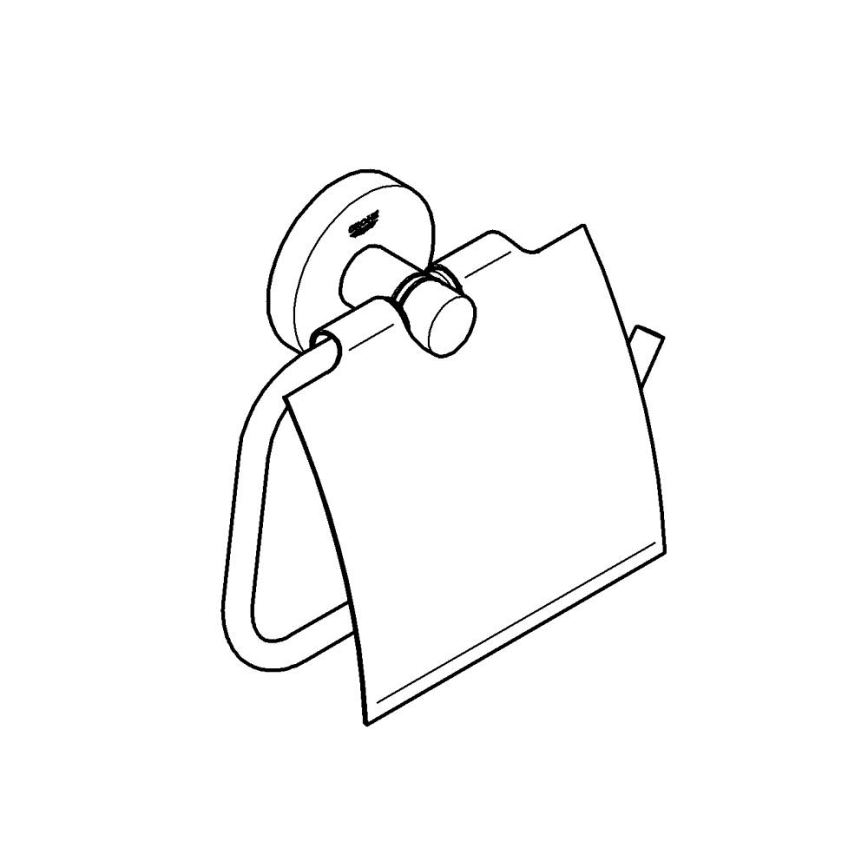 GROHE 41179000 - Toilettenpapierhalter QUICKFIX START glänzender Chrom