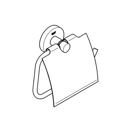 GROHE 41179DC0 - ESSENTIALS Toilettenpapierhalter, Edelstahl