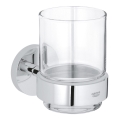 GROHE 41194000 - Glas mit Halter START 96 × 106 mm glänzender Chrom