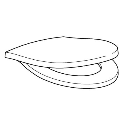 GROHE 42466000 - WC-Sitz RAPID SL, Duroweiß