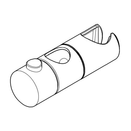 GROHE 48099000 - Führungselement TEMPESTA 21,8 mm, Hochglanz-Chrom