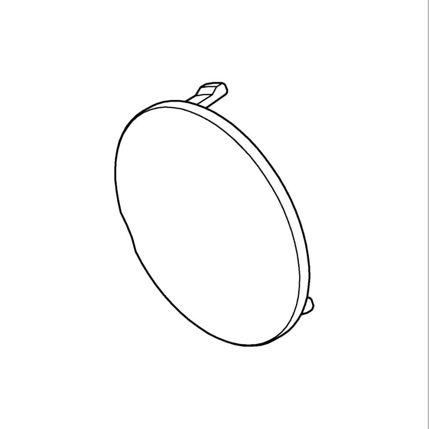 GROHE 6458500M - Abdeckkappe für statische Griffe, glänzender Chrom