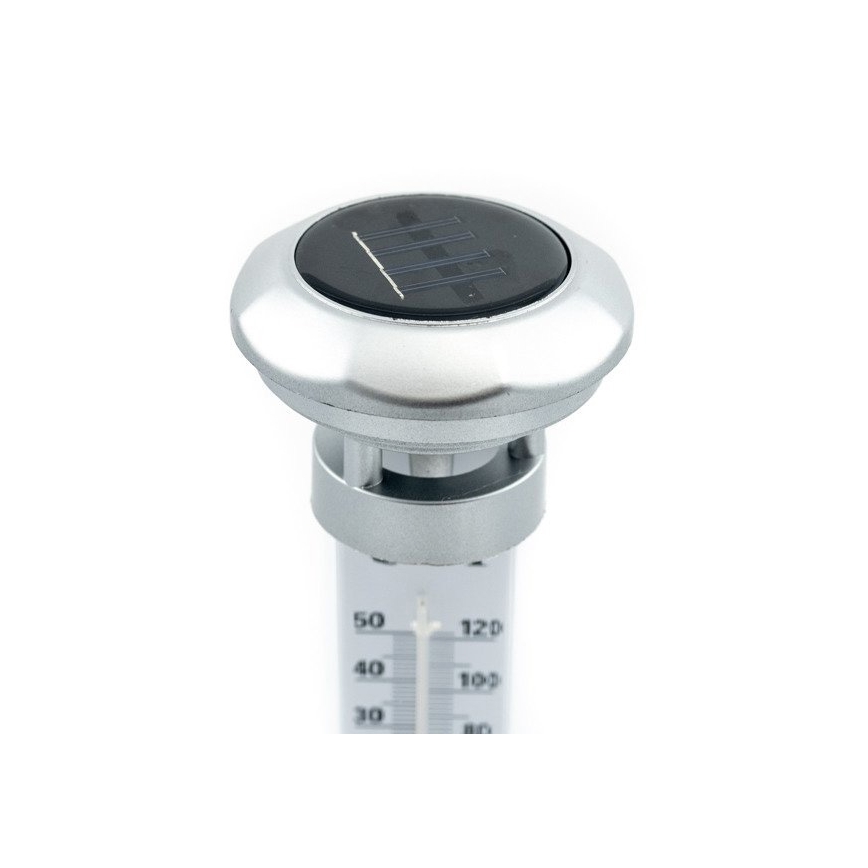 Grundig 89640 - LED Solarleuchte mit Thermometer 1xLED/1,2V 600 mAh IP44