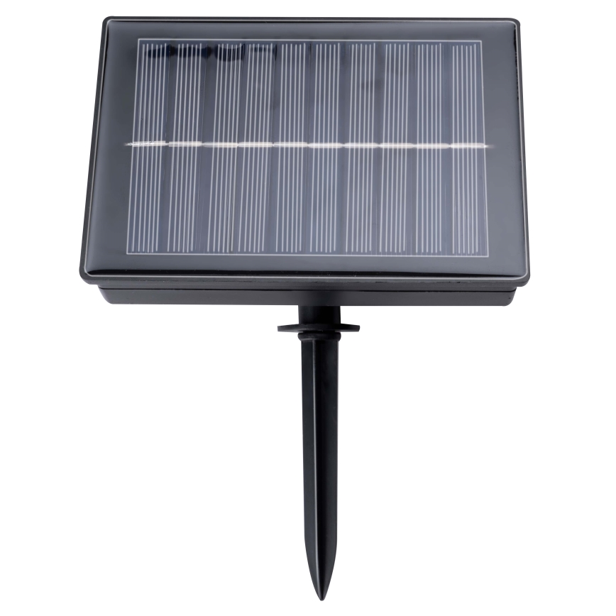 Grundig - Dimmbare LED-Solarlichterkette 50xLED/8 Funktionen 9,35m IP44 warmweiβ + Fernbedienung