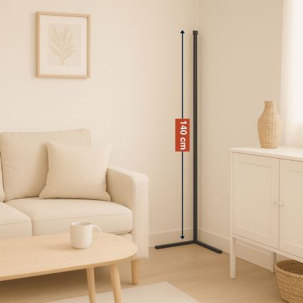 Grundig - Dimmbare RGBW-LED-Stehleuchte LED/6W/230V + Fernbedienung