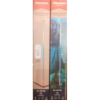 Grundig - Dimmbare RGBW-LED-Stehleuchte LED/6W/230V + Fernbedienung