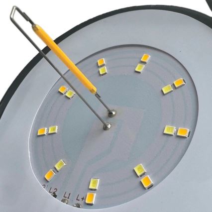 Grundig - LED-Campinglampe LED/3xAA 3000/4500/6000K IP44 schwarz