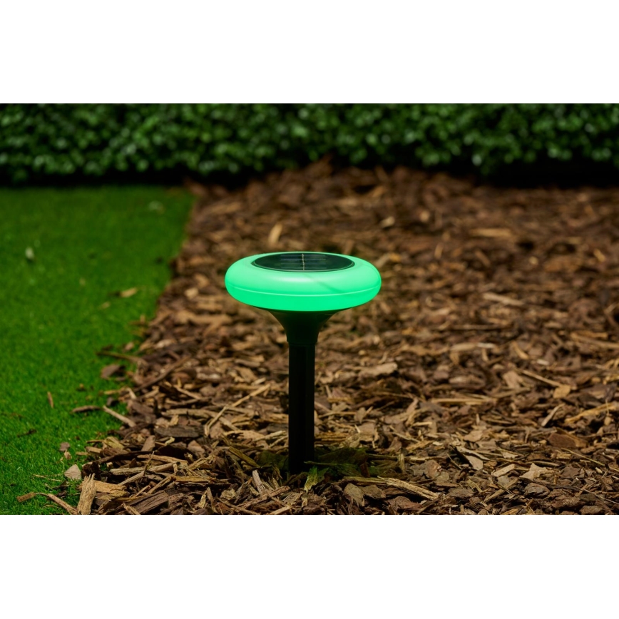 Grundig - LED RGB Solarleuchte LED/1,2V 300 mAh