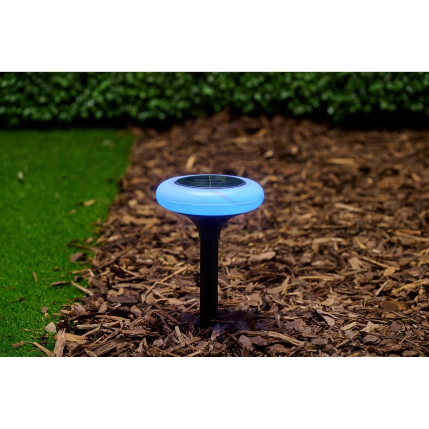 Grundig - LED RGB Solarleuchte LED/1,2V 300 mAh