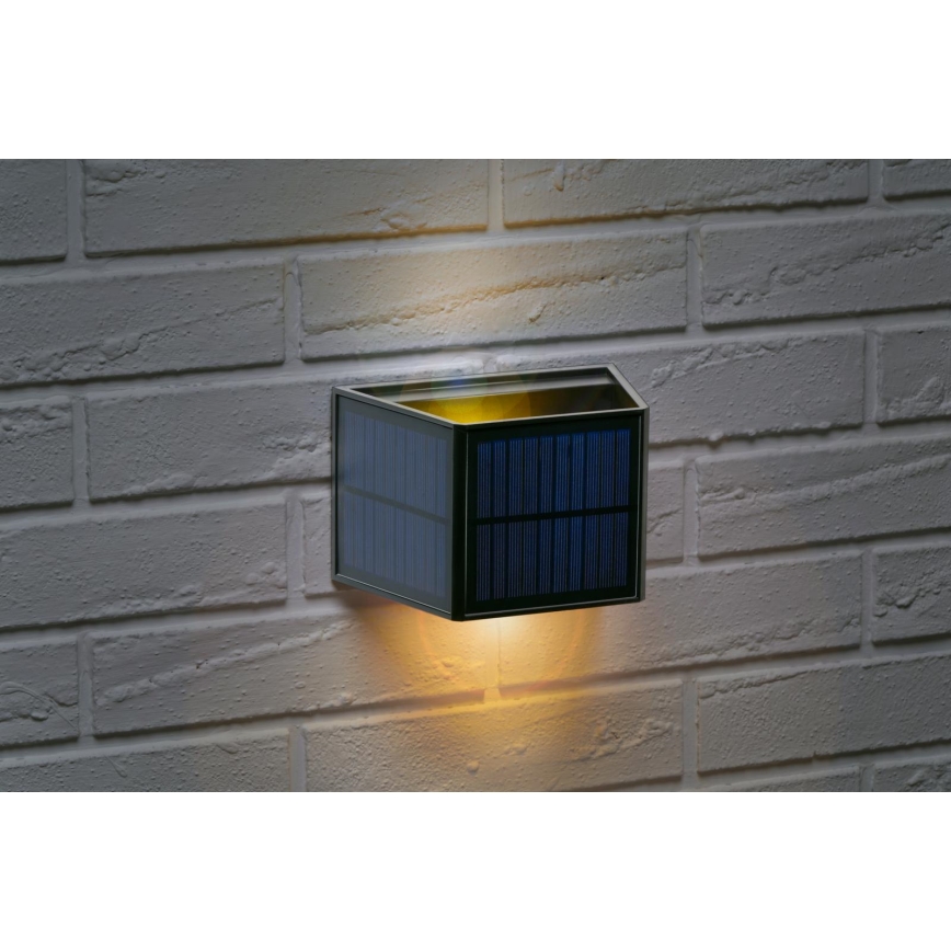 Grundig - LED Solar-Wandleuchte LED/3,7V 1800 mAh IP44