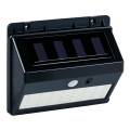 Grundig - LED-Solar-Wandleuchte mit Sensor, LED / 1,2 V, 600 mAh, IP44