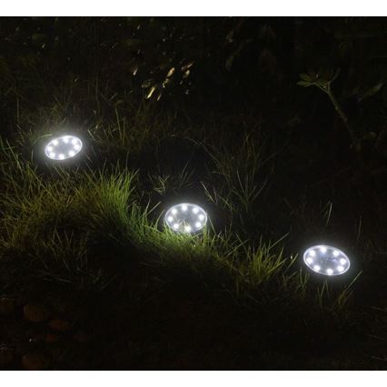 Grundig - LED Solarleuchte 8xLED/1xAA 600 mAh