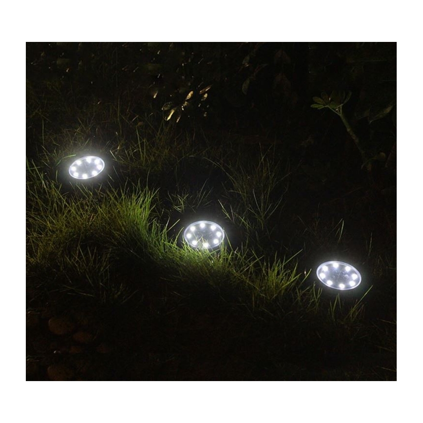 Grundig - LED Solarleuchte 8xLED/1xAA 600 mAh