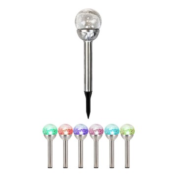 Grundig - LED-Solarleuchte LED/1,2 V 600 mAh, mehrfarbig