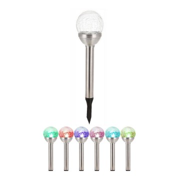 Grundig - LED Solarleuchte LED/1,2V 600 mAh mehrfarbig