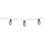 Grundig - LED-Solarlichterkette 10xLED 3,8m IP44 warmweiβ