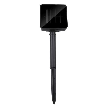 Grundig - LED-Solarlichterkette 50xLED/8 Funktionen 6,9m warmweiβ