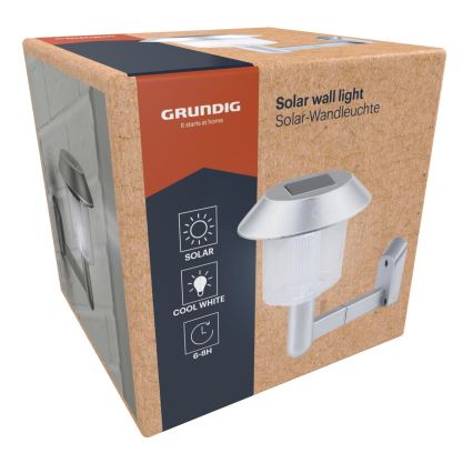 Grundig - LED-Solarwandleuchte LED/1,2V