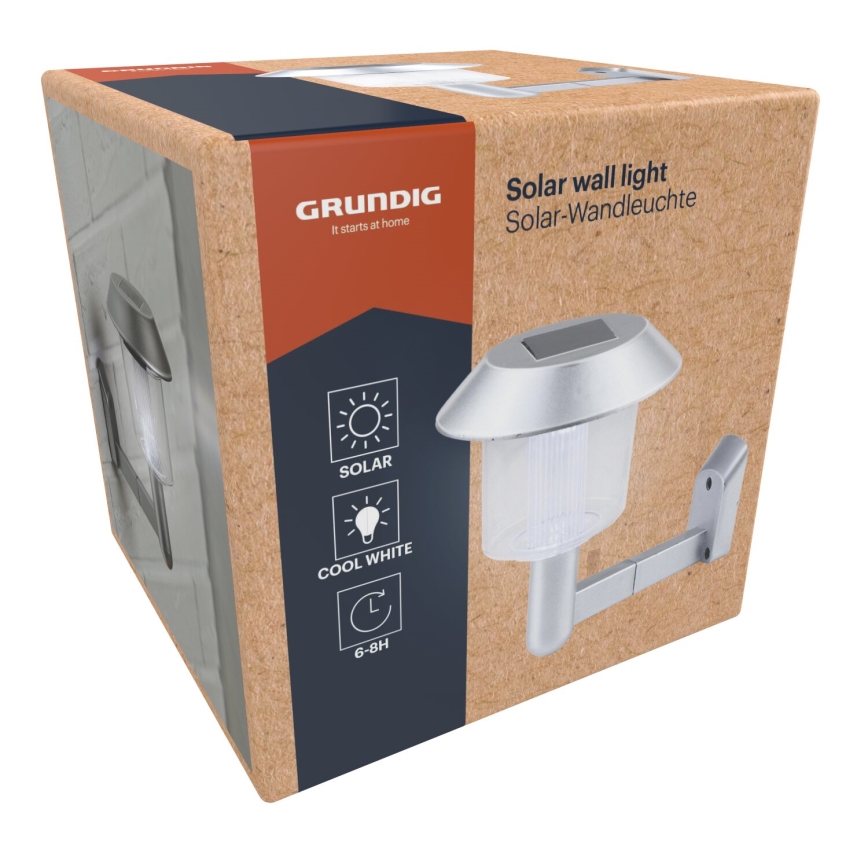 Grundig - LED-Solarwandleuchte LED/1,2V