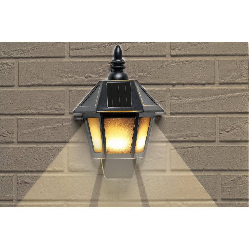 Grundig - LED-Solarwandleuchte LED/1,2V IP44