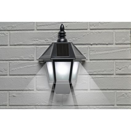 Grundig - LED-Solarwandleuchte LED/1,2V IP44