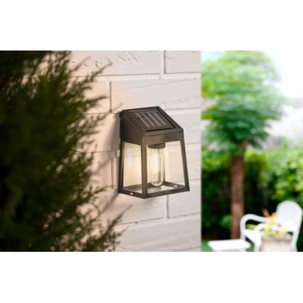 Grundig - LED-Solarwandleuchte LED/1,2V IP44