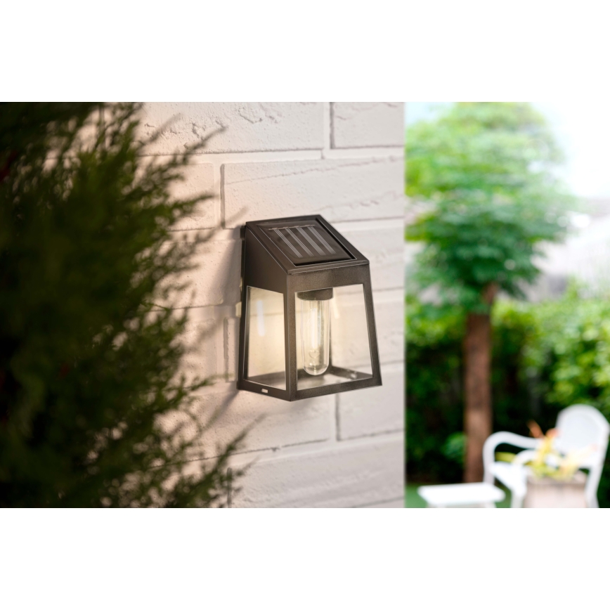Grundig - LED-Solarwandleuchte LED/1,2V IP44