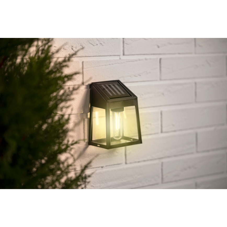 Grundig - LED-Solarwandleuchte LED/1,2V IP44