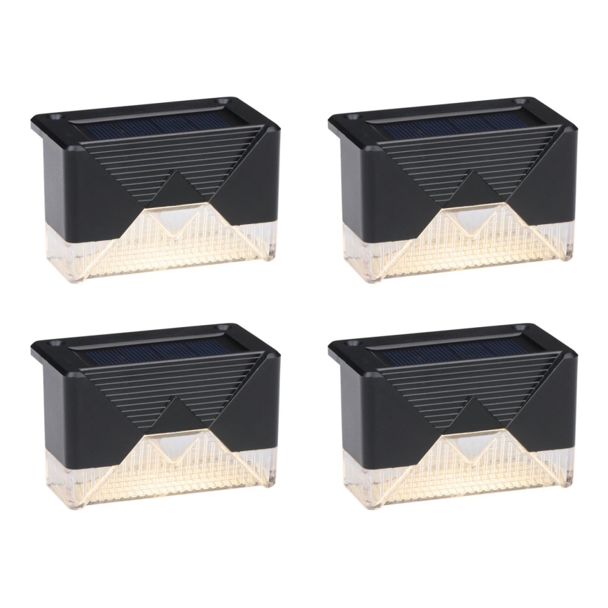 Grundig - SET 4x LED-Solarwandleuchte LED/1,2V IP44