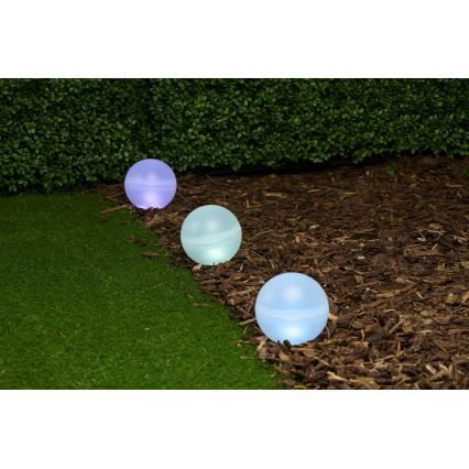 Grundig - SET 5x LED RGBW  Solarleuchte LED/3,2V IP44