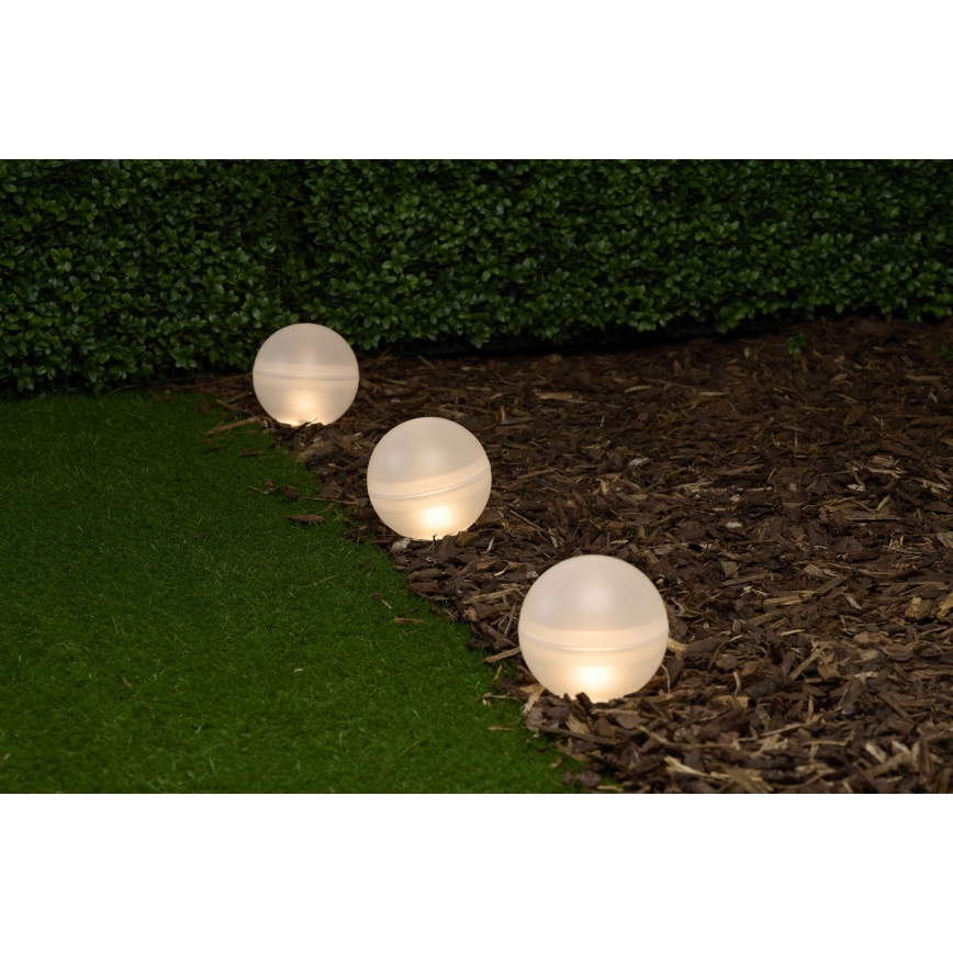 Grundig - SET 5x LED RGBW  Solarleuchte LED/3,2V IP44