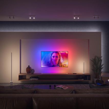 Basisset - Philips Hue WHITE AND COLOR AMBIANCE LED/20W/230V dimmbares RGBW LED-Band 2 m