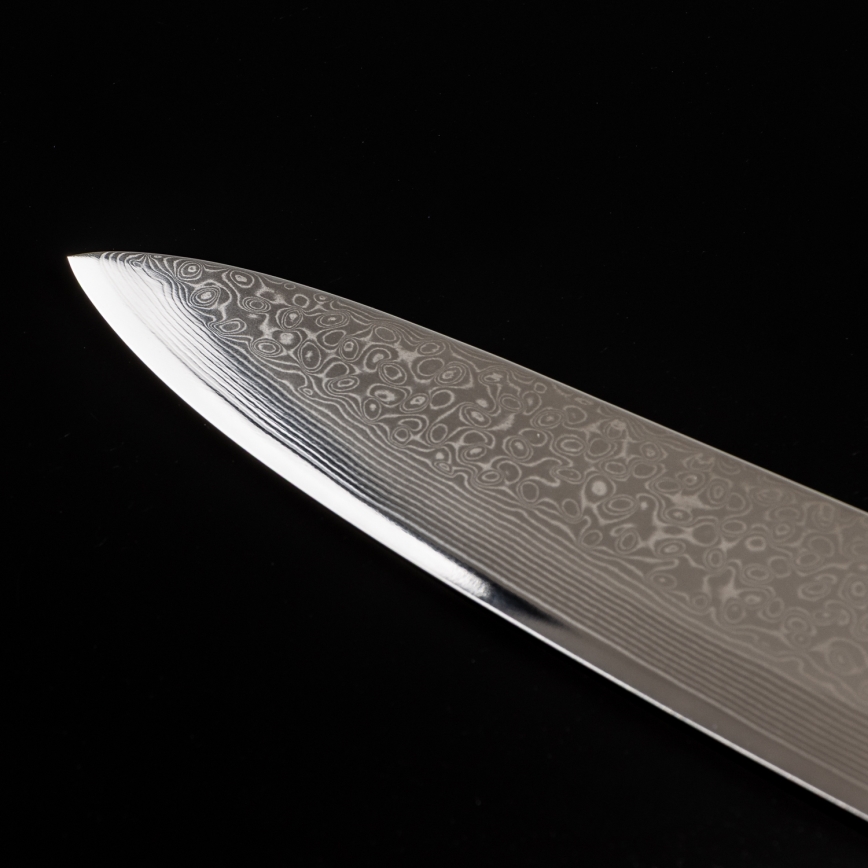 Gudaro - Damast-Kochmesser KENSHO 8, aus 67 Lagen Stahl, Klingenlänge 20 cm