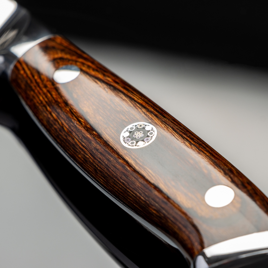 Gudaro - Damast-Küchenmesser FENG 3,5, 67 Lagen Stahl, Klingenlänge 9,5 cm