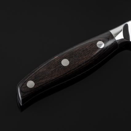 Gudaro - Damast-Küchenmesser SHIRO 3,5, 67-lagiger Damaststahl, Klingenlänge 9,5 cm