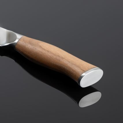Gudaro - Damast‑Küchenmesser TAKUMI 3,5, 67 Lagen Stahl, Klingenlänge 9,5 cm, Walnussgriff