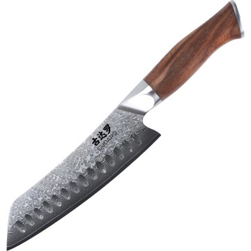 Gudaro - Damast-Santoku-Küchenmesser TAKUMI 7