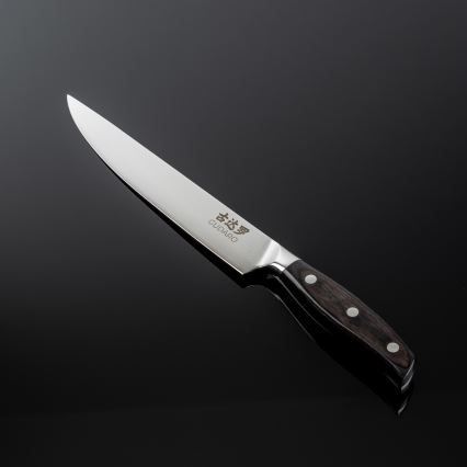 Gudaro - Damast-Tranchiermesser SHIRO 8, 67-lagiger Damaststahl, Länge 20 cm
