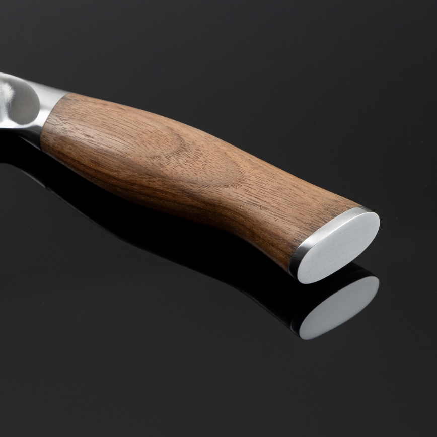 Gudaro - Damast-Universalküchenmesser TAKUMI 5, 67 Lagen Damaststahl, Klingenlänge 12,5 cm, Walnuss