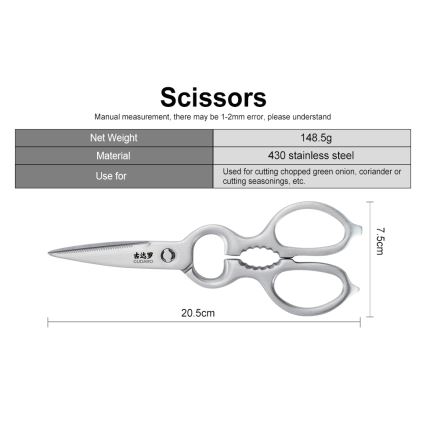 Gudaro – KENSHO Küchenmesser-Set im Messerblock, 7-tlg., Akazie