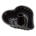 Gugelhupfform TORO Herz/schwarz