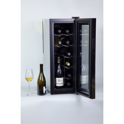 Guzzanti GZ 1226 - Freistehender Weinkühlschrank für 12 Flaschen
