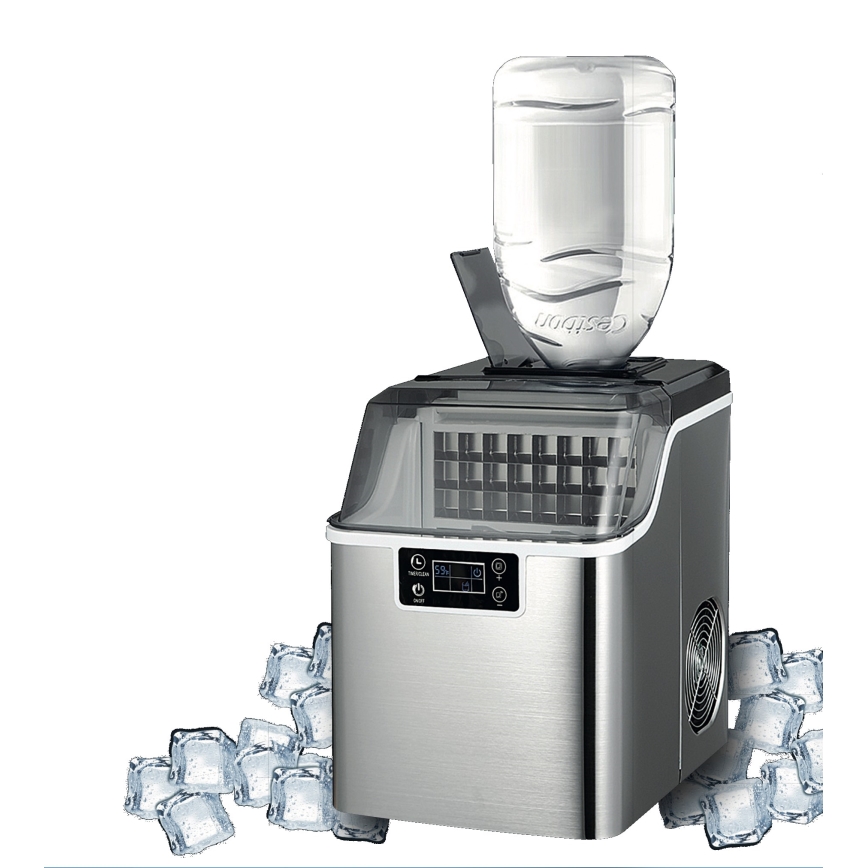 Guzzanti GZ124A - Eiswürfelbereiter 150W/230V Edelstahl