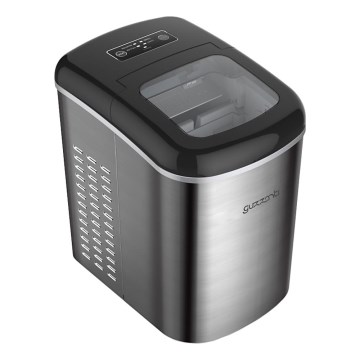 Guzzanti GZ125 - Eiswürfelbereiter 140W/230V Edelstahl/schwarz