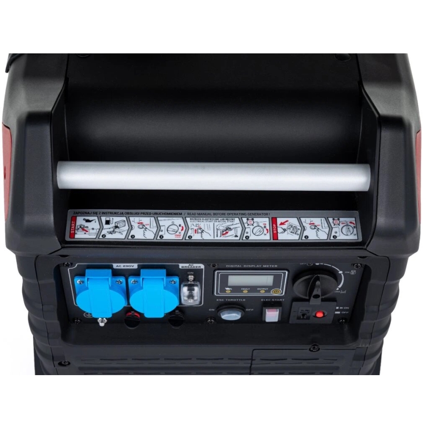 Hahn & Sohn 105412 - Benzin-Inverter-Stromgenerator H IG 3000 3300W