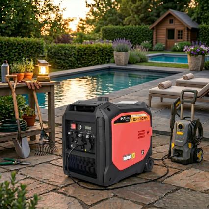Hahn & Sohn 20062 - Benzin-/LPG-Stromerzeuger H IG 4200 G ATS 4200/3800W