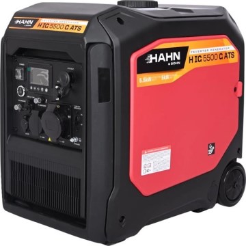 Hahn & Sohn 20086 - Benzin-/LPG-Stromaggregat HIG 5500 G ATS 5500/5000W
