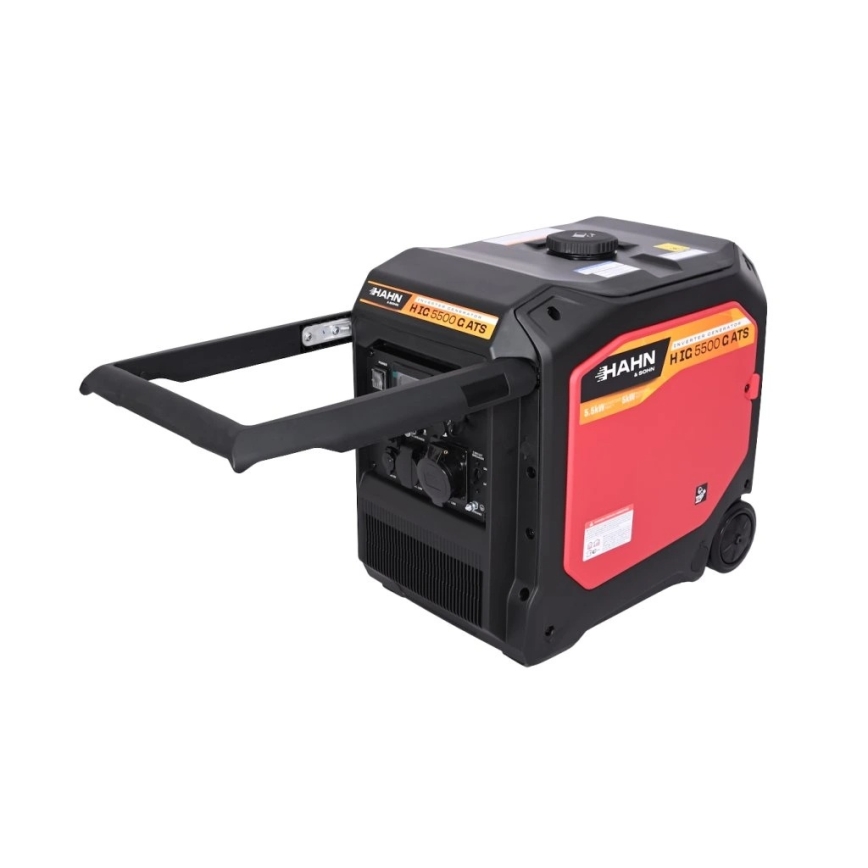 Hahn & Sohn 20086 - Benzin-/LPG-Stromaggregat HIG 5500 G ATS 5500/5000W