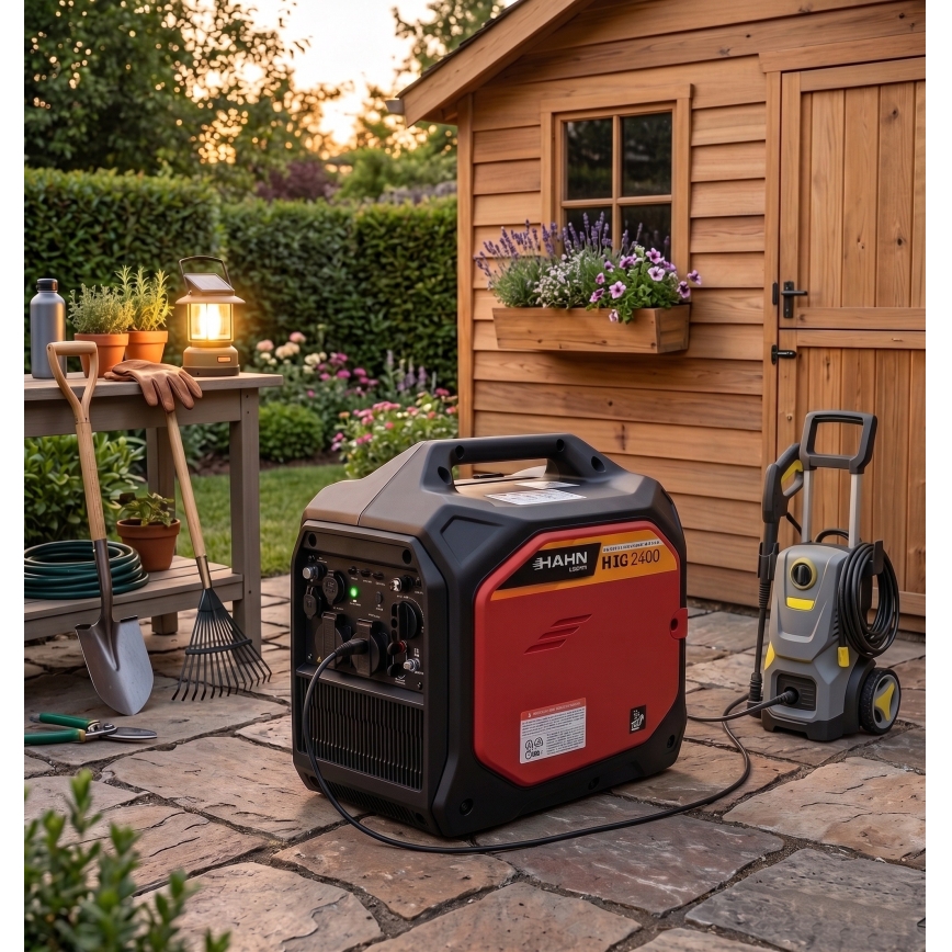 Hahn & Sohn 20095 - Benzin-Stromerzeuger HIG 2400 2200 W
