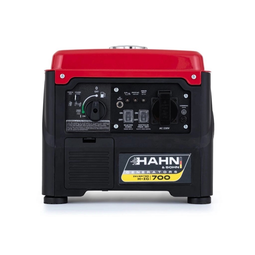 Hahn & Sohn 7305 - Benzin-Inverter-Stromgenerator H IG 700 800W